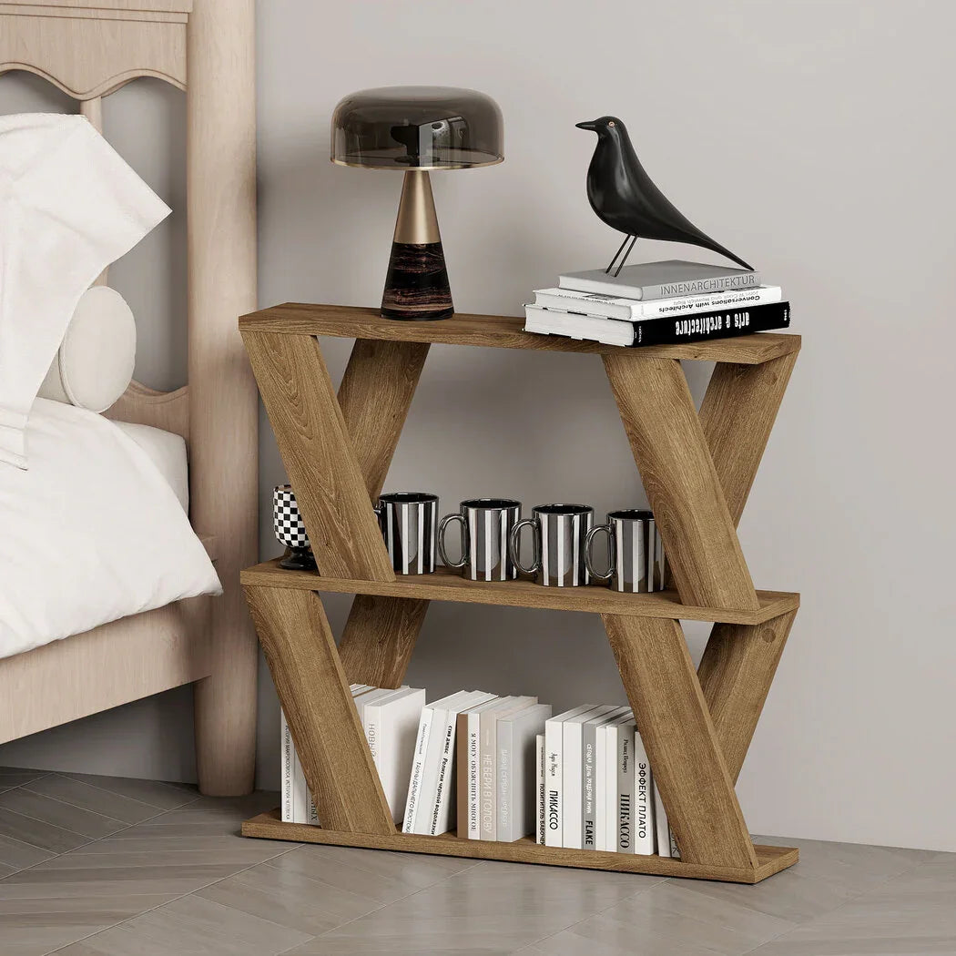 Levede Slim Side Table Storage Compact Coffee Table-2029387217218179079