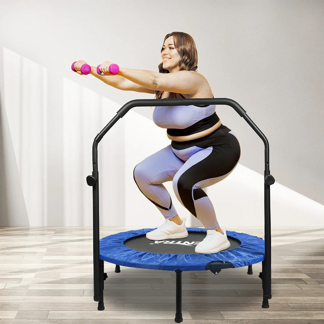 Centra 40" Foldable Mini Trampoline Rebounder Fitness-2006732697531191303