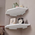 Levede Corner Shelves 2 Pcs Wall Mounted Floating Storage Display Rack Bedroom-2061251869040316423