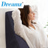2x Cool Gel Memory Foam Bed Wedge Pillow-1894516719045709831
