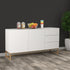 Levede Buffet Sideboard Storage Cabinet White-2006733268556320775