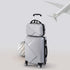 Slimbridge 2pcs 20"Travel Luggage Set Grey-1864184361226735623