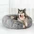 PaWz Pet Bed Cat Dog Donut Nest Calming L Charcoal Large-1864184498451779591