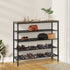 Levede 5-Tier Shoe Rack Storage Cabinet 100cm Wide-1864183516602961927