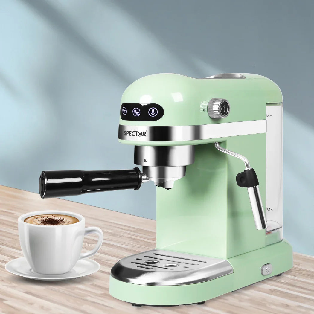 Spector Coffee Maker Machine Espresso Green Mint-2029387286646493191