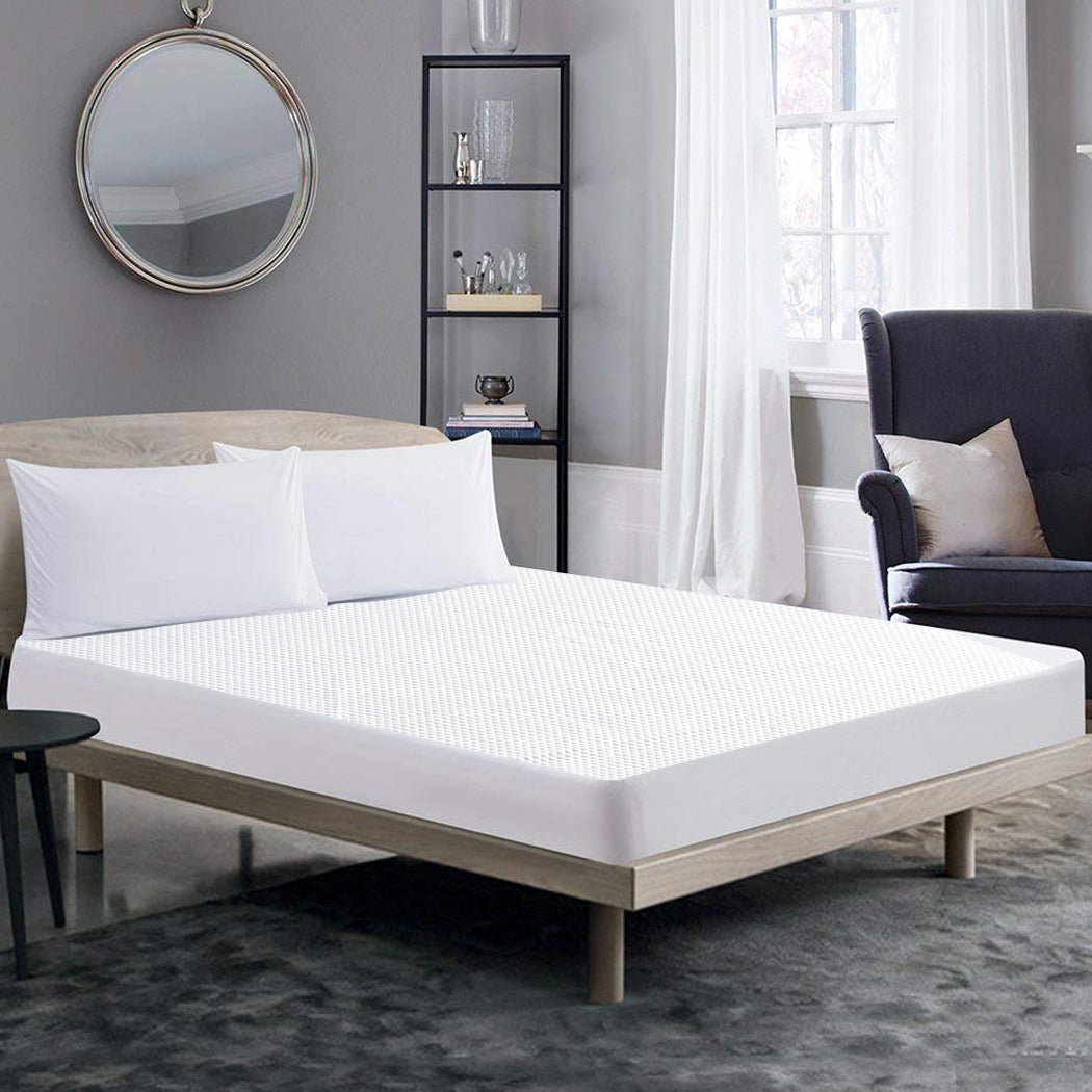DreamZ Mattress Protector Topper Polyester Double-1864183523557117958