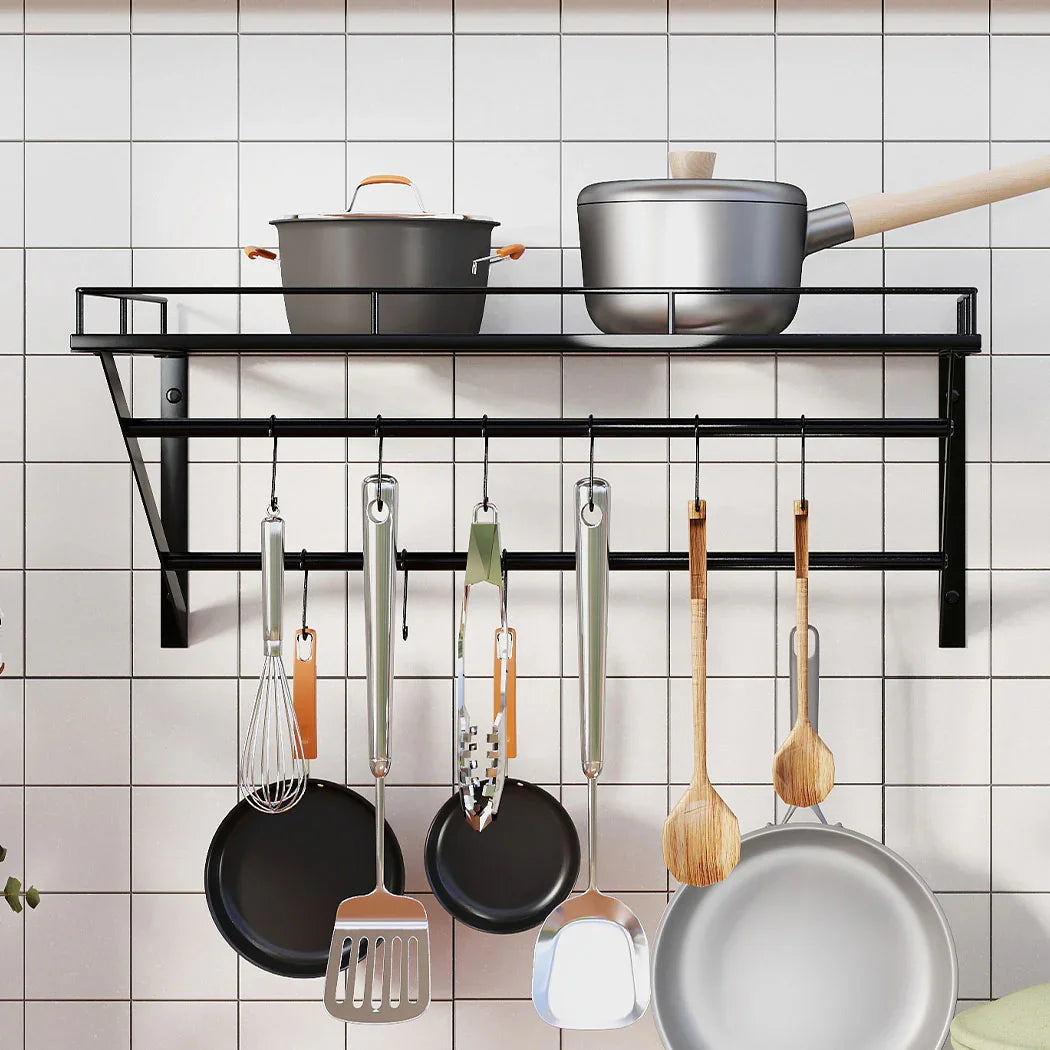 Toque Wall Mounted Pot Pan Rack Multipurpose  Holder-2050056915907645447