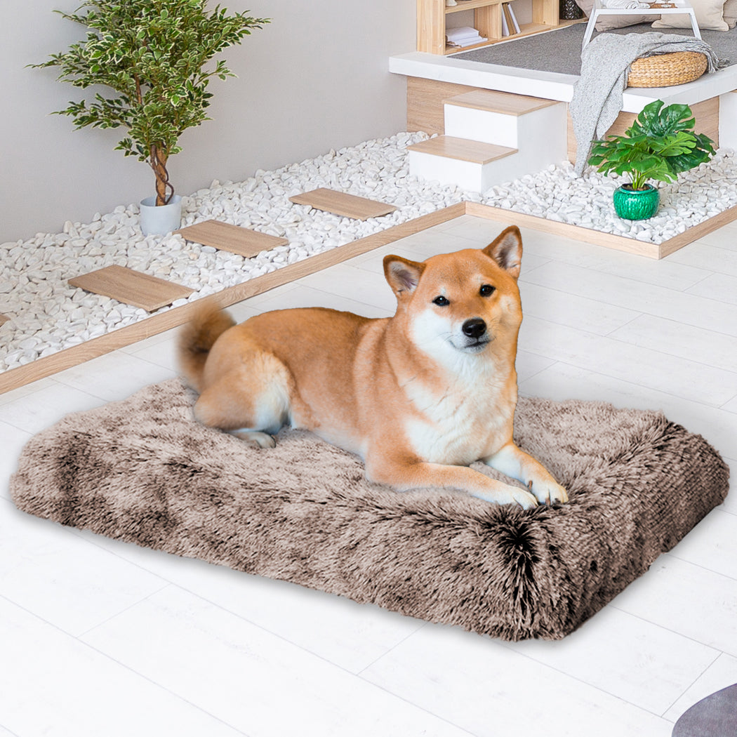 PaWz Dog Mat Pet Calming Bed Memory M Coffee Medium-2018816674861551623