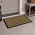 Marlow Front Door Mat 45x75cm Heavy Duty Non Slip Grass Scrape Patio Brown-2109799593204715528