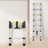 Traderight Multipurpose Ladder Telescopic 2M Silver 2 Meter-2006733178932432903