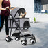PaWz Large Pet Stroller Dog Cat Travel Grey-2006733031234211847
