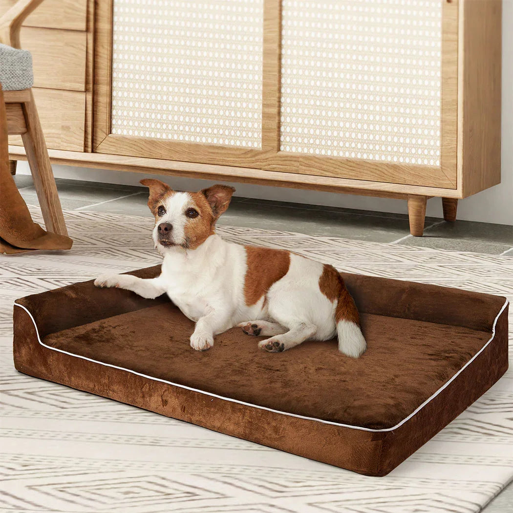 Pawz Orthopedic Dog Bed M Coffee-2018816734353559559