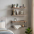 Levede Floating Wall Shelf 3 Pcs DIY Wall Mount Shelves Book Display Rack Basket-2061251867652001799