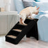 PaWz Pet Ramp Indoor Dog Steps Stair Black-2006733133592006663