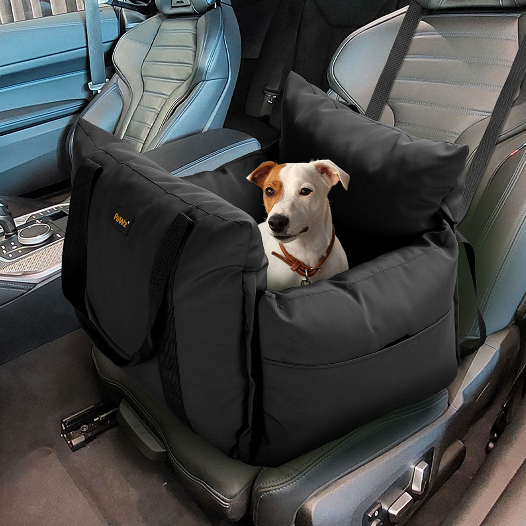 PaWz Dog Car Seat Booster Belt Black-1864184562842734599