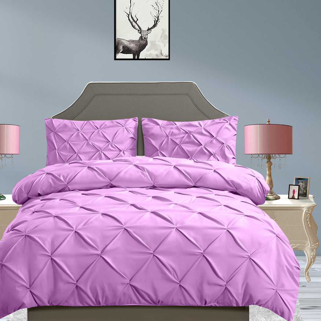 DreamZ Diamond Pintuck Duvet Cover Pillow