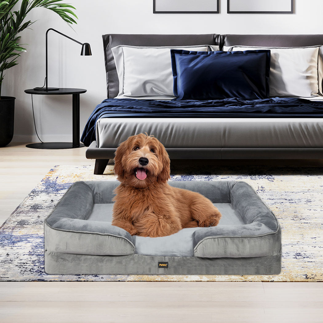 PaWz Memory Foam Pet Sofa Bed Cushion M Medium-2029387230954524679