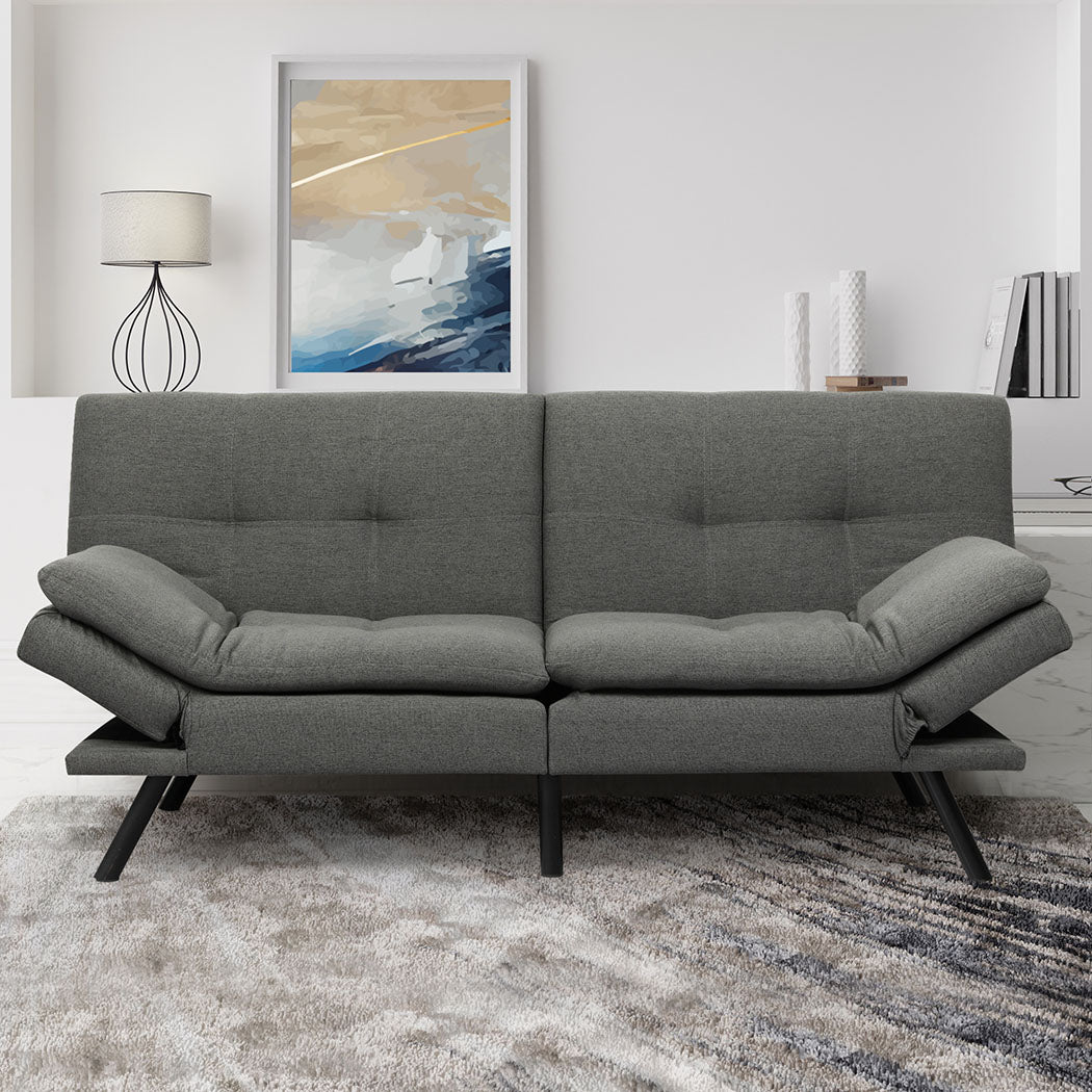 Levede Sofa Bed Futon Recliner Lounge