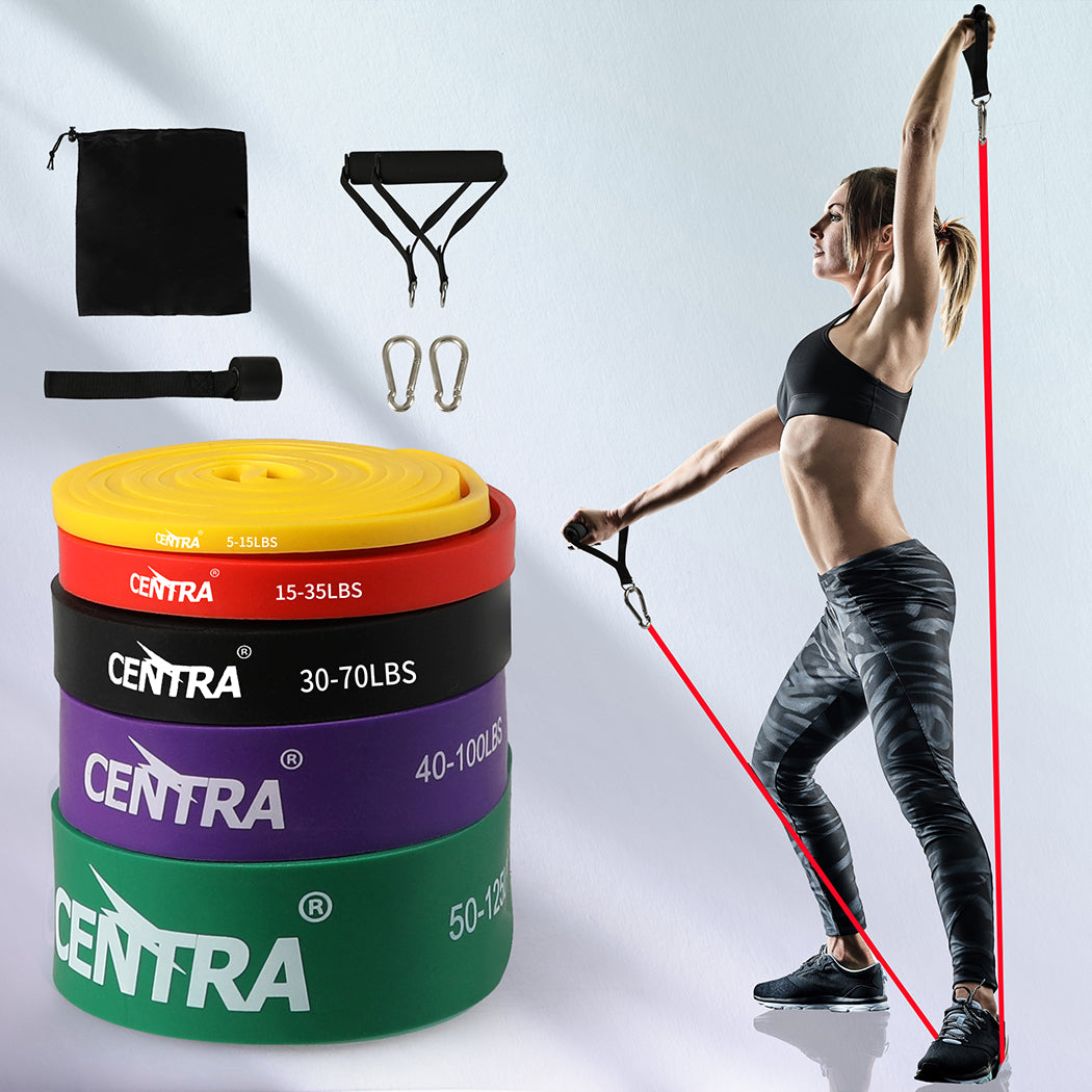 Centra Set of 5 Heavy Duty Resistance Bands-2025742034198990854