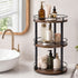 Toque Lazy Susan Turntable 3 Tier 360° Spin Pantry Organiser For Kitchen Brown-2109799596040065032
