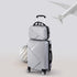 Slimbridge 2pcs 20"Travel Luggage Set Grey-2006733062309810183