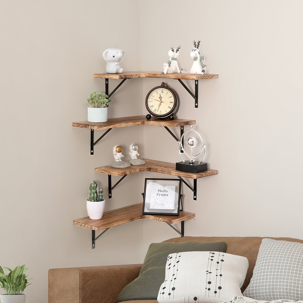 Levede Floating Shelf DIY Corner Hanging-1973194042829312007