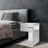Levede 1xBedside Tables Drawers Side White-2006733102113755143