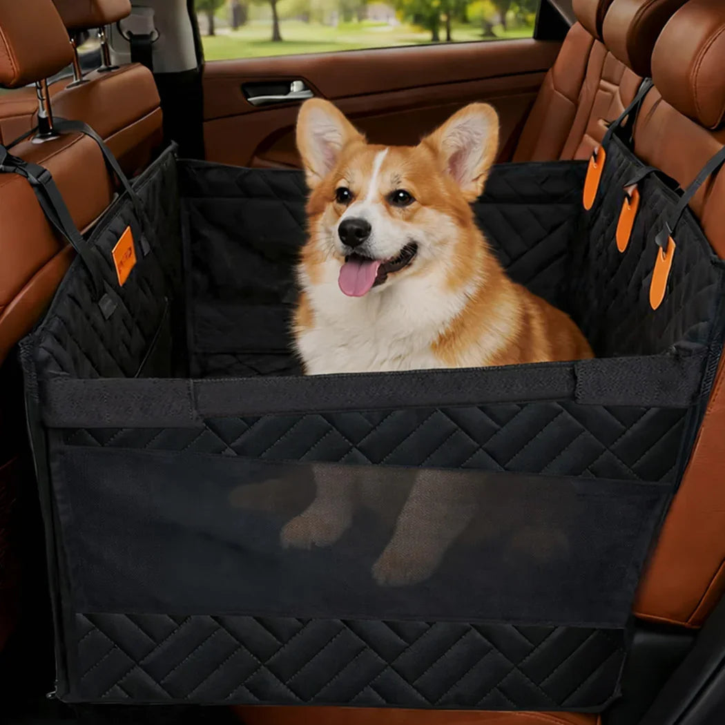 Pawz Dog Car Seat Bed Rear Safety Protector Pet Hammock Non Slip Waterproof-2050056784416215047