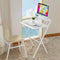 Levede Foldable Computer Desk Office Study Desk White-2050056912053080071