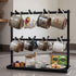 Levede Mug Rack 2 Tier 16 Hook Metal Coffee Cup Holder Stand Organizer Kitchen-2072893556690915335