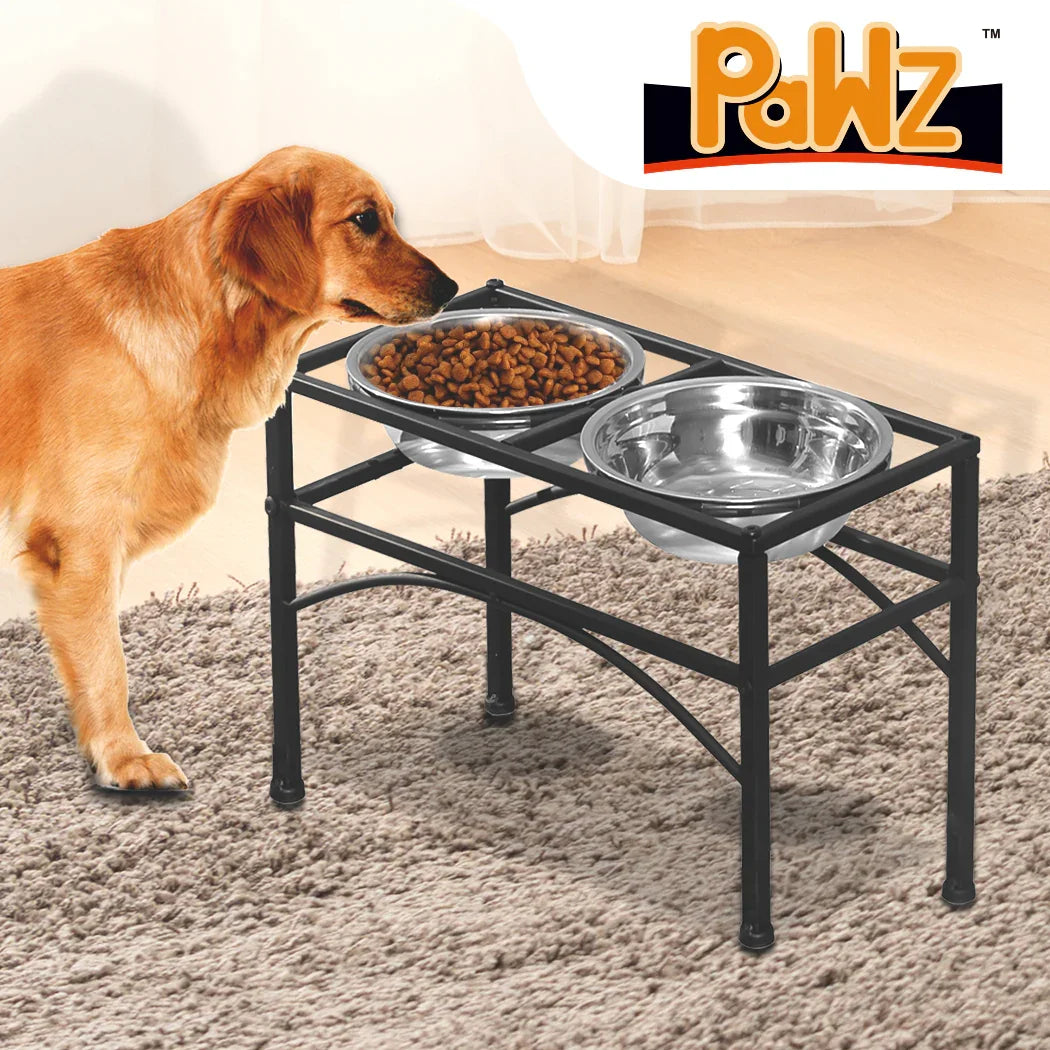 PaWz Dual Elevated Raised Pet Dog Puppy Large-2006733200709259270