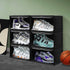 Stacked Shoe Box Acrylic Sneaker Display 6PC Black-1973193709575081991