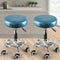 Levede 2x Barstool Swivel Salon Hairdressing Teal-2018816798627074054
