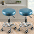 Levede 2x Barstool Swivel Salon Hairdressing Teal-2018816798627074054