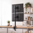 Levede Dual Monitor Arm Adjustable Stand Mount For 13-34 Inch Office Black-2100035032541433863