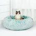 PaWz Pet Bed Cat Dog Donut Nest Calming L Teal Large-2029387223153119239