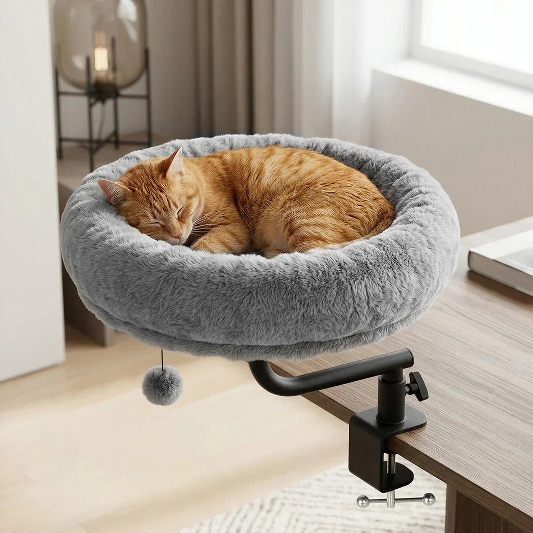 Pawz  360� Rotating Cat Bed Hammock Hanging Cozy Washable Removable Breathable-2050056785611591687