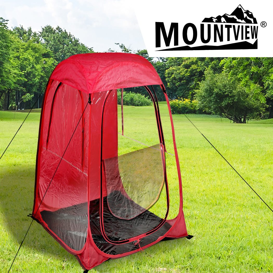 Mountview Pop Up Tent Camping Outdoor Red-1864184679901564935
