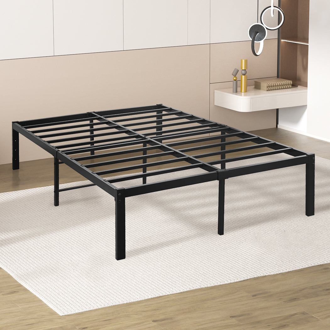 Levede Metal Bed Frame Heavy Duty Storage Space-1894516727723724807