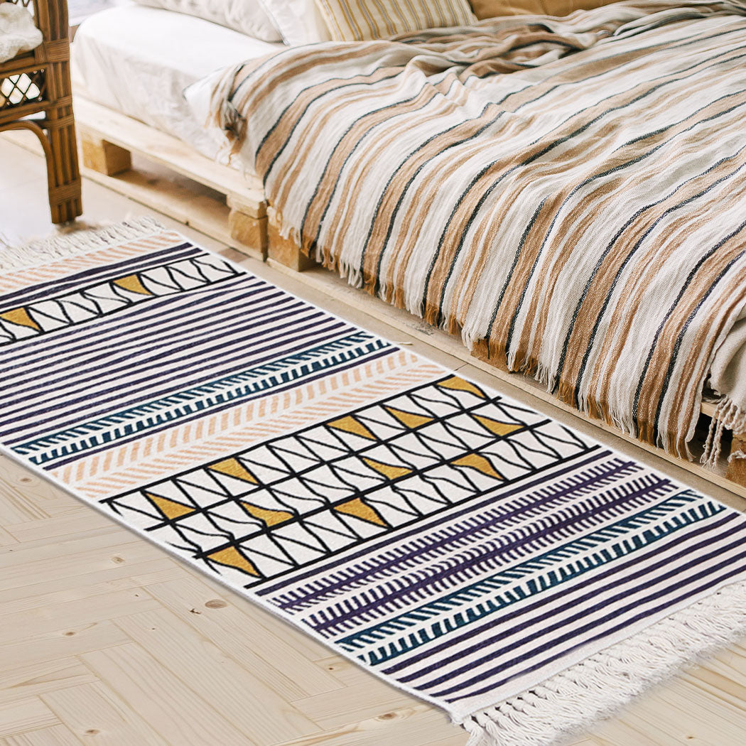 Marlow Floor Rug Boho Area Rugs Washable 160x230cm 160x230-GE-1864183556448849927