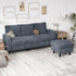 Levede L-shaped Sectional Sofa Lounge Chaise Set