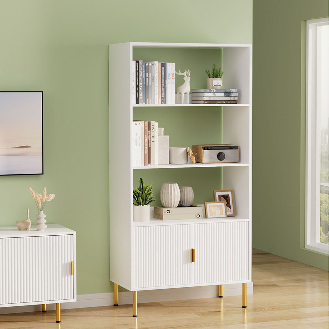 Levede Display Shelf 3 Tier Bookshelf-1894516760032448518