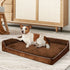 Pawz Orthopedic Dog Bed M Coffee