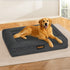 Pawz XL Size Orthopedic Dog Bed with Corduroy Removable Cover Waterproof Washable Grey-2065254249218052103
