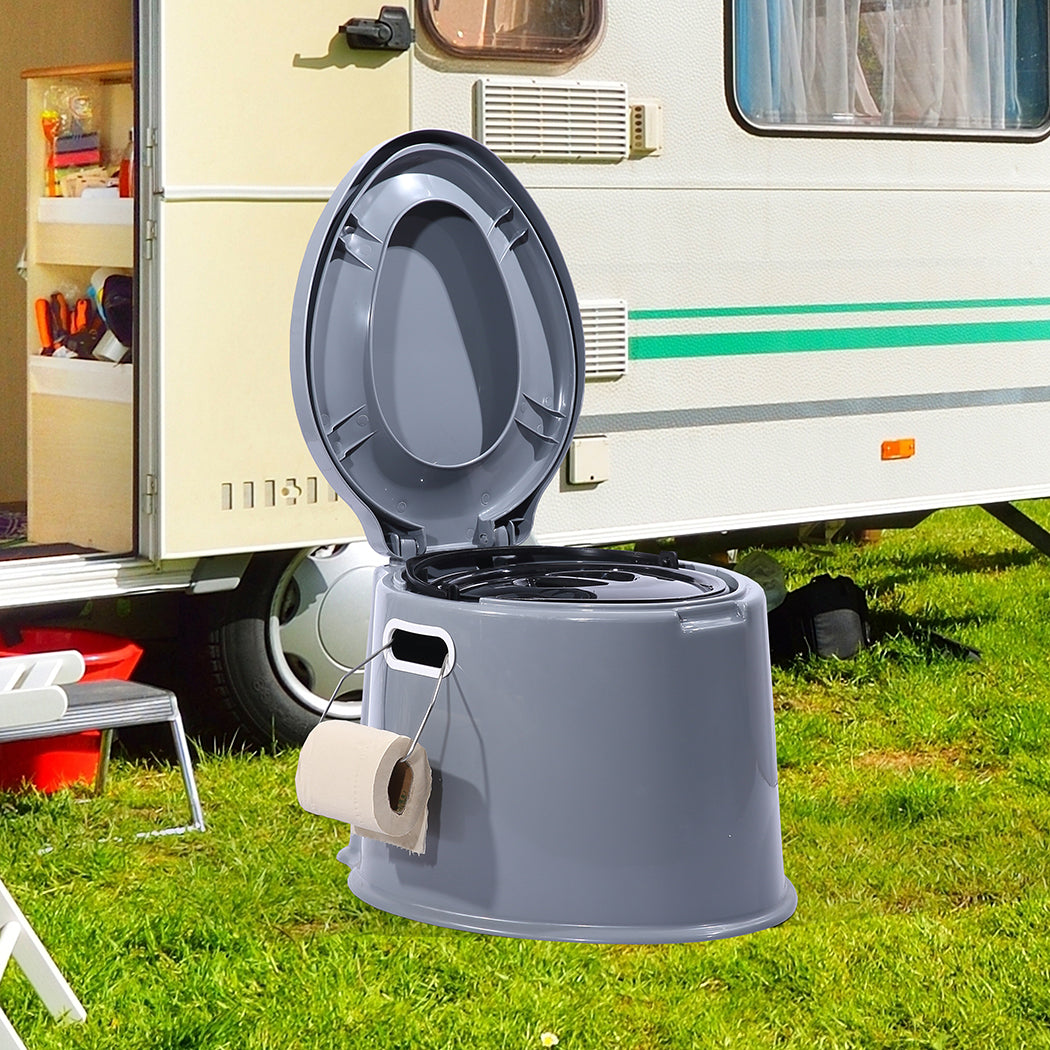 6L Camping Toilet Outdoor Portable Potty-1864184297565589511