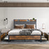 Levede Queen Bed Frame Soft Storage Drawers Headboard USB Charge-2029387280409563143