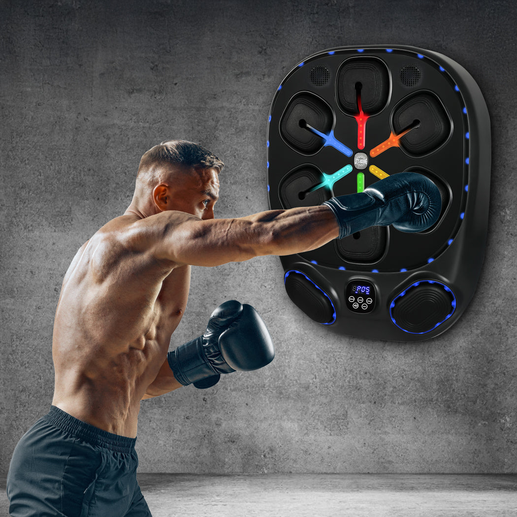Centra Smart Music Boxing Machine Wall Mounted Black-1942353722852118535