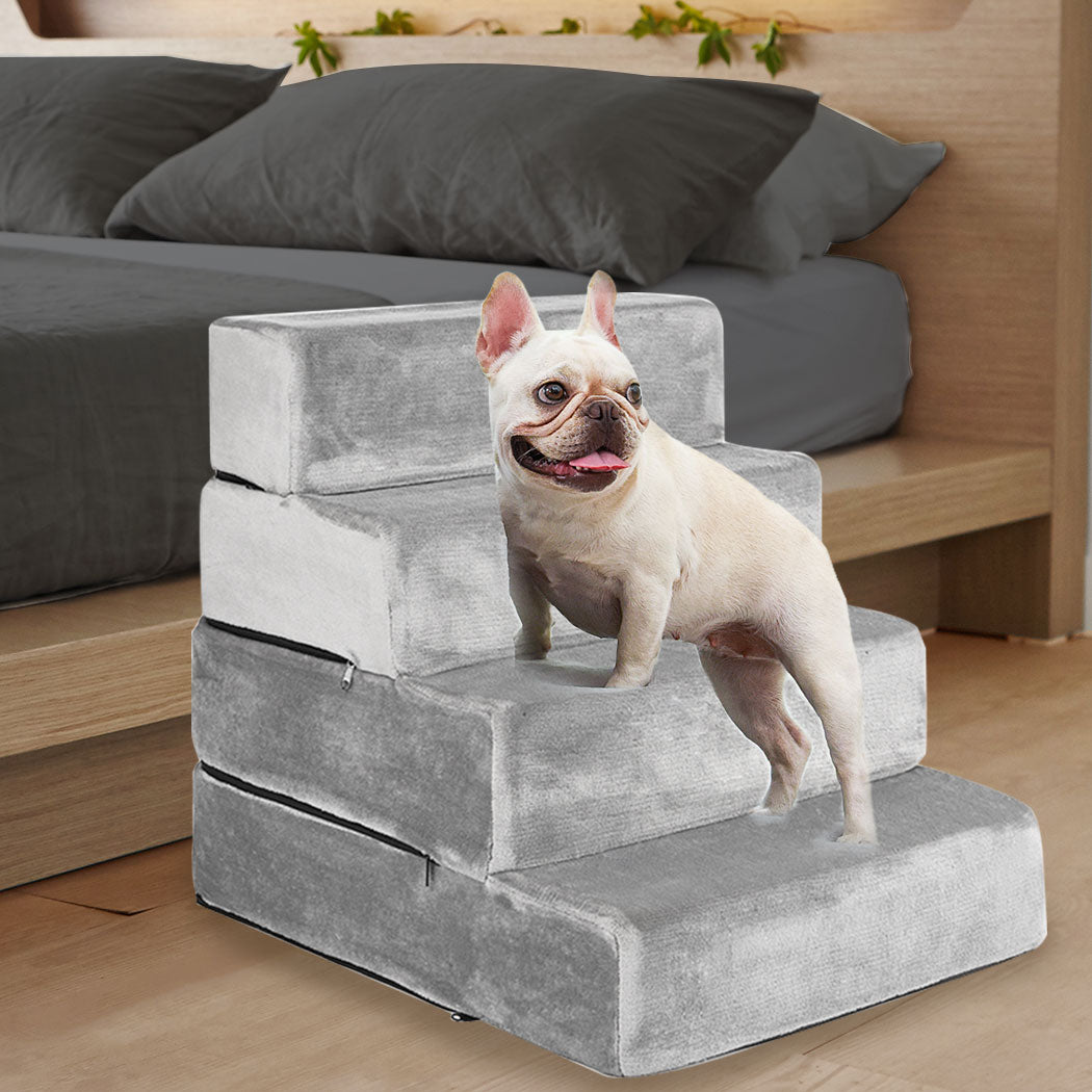 PaWz Pet Stairs 4 Step Ramp Portable X-Large-1864184495679344646