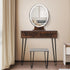 Levede Dressing Table LED Light Strip Brown-2018816844785389575