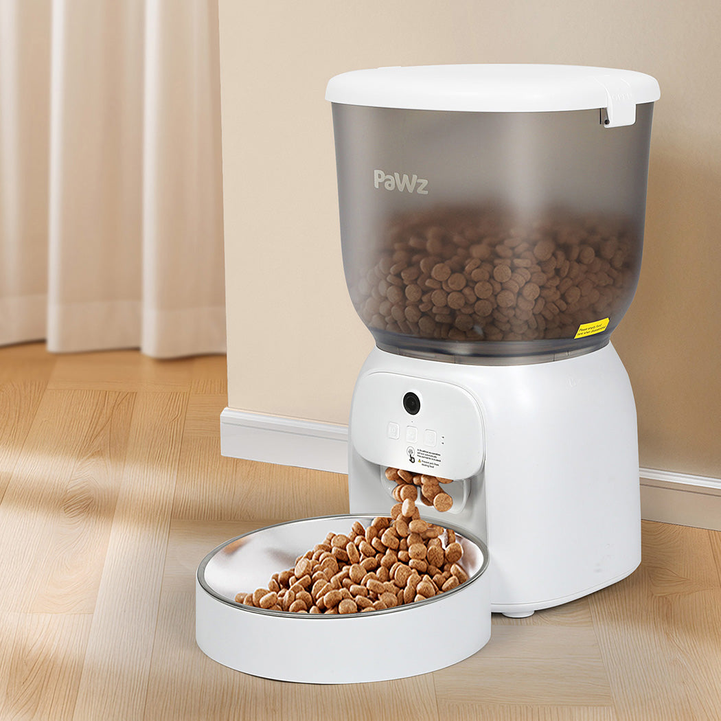 Pawz 4L Auto Pet Feeder Automatic Camera WiFi App-1919278361167925255